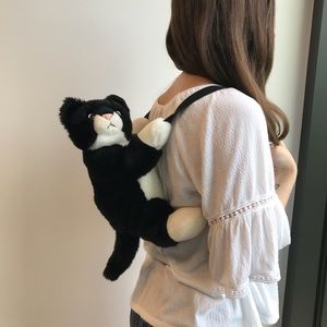 Fluffy Cat Backpack!